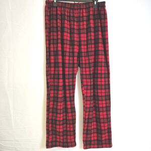 Mad Dog Concepts Buffalo Plaid Fleece Pajama Pants, Red/Black, Boy's Size XL